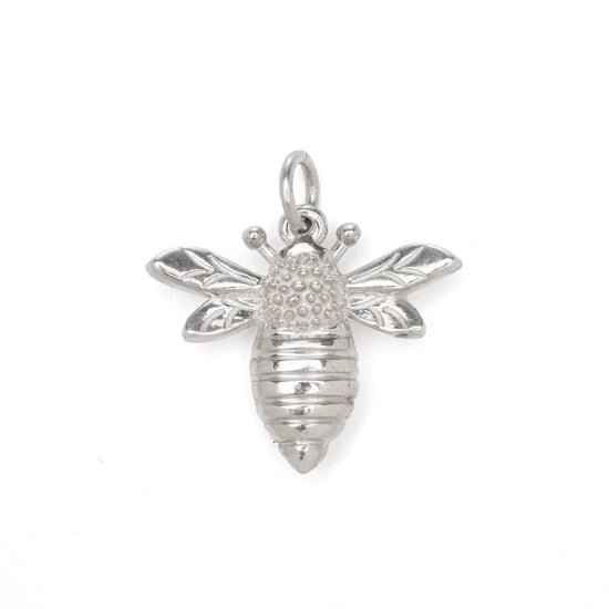 Bee Charm in Silver