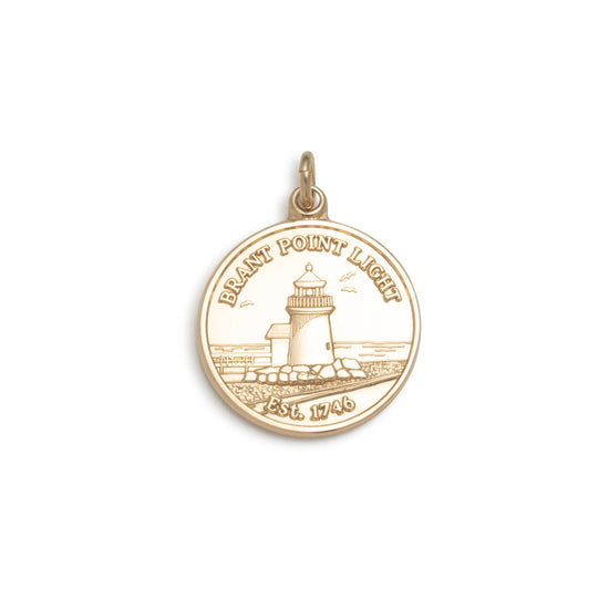 Brant Point Charm in Gold
