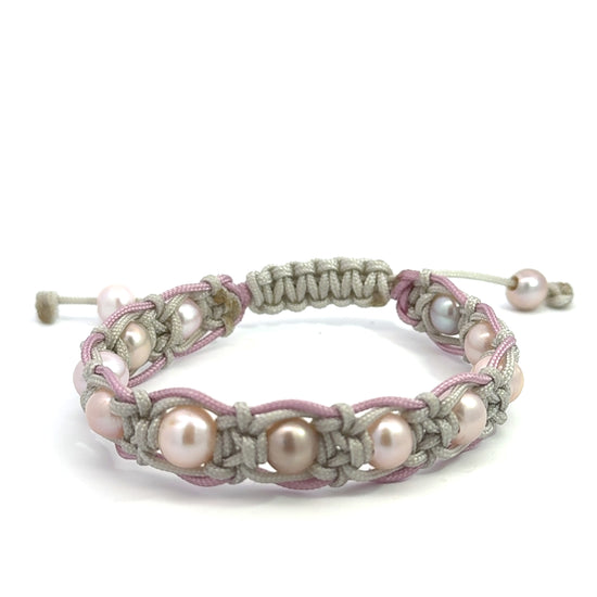 Woven Pearl Bracelet