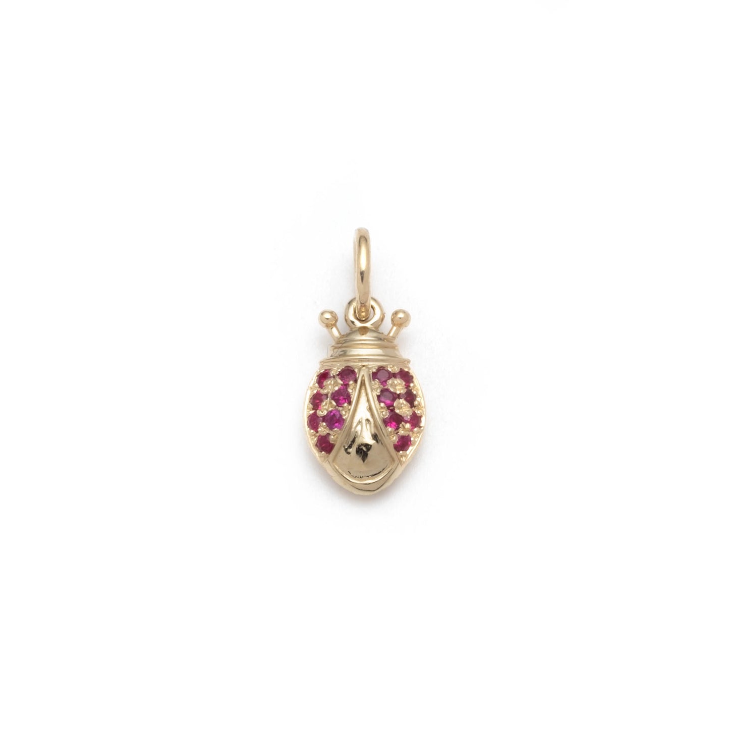 Ladybug Charm in Gold