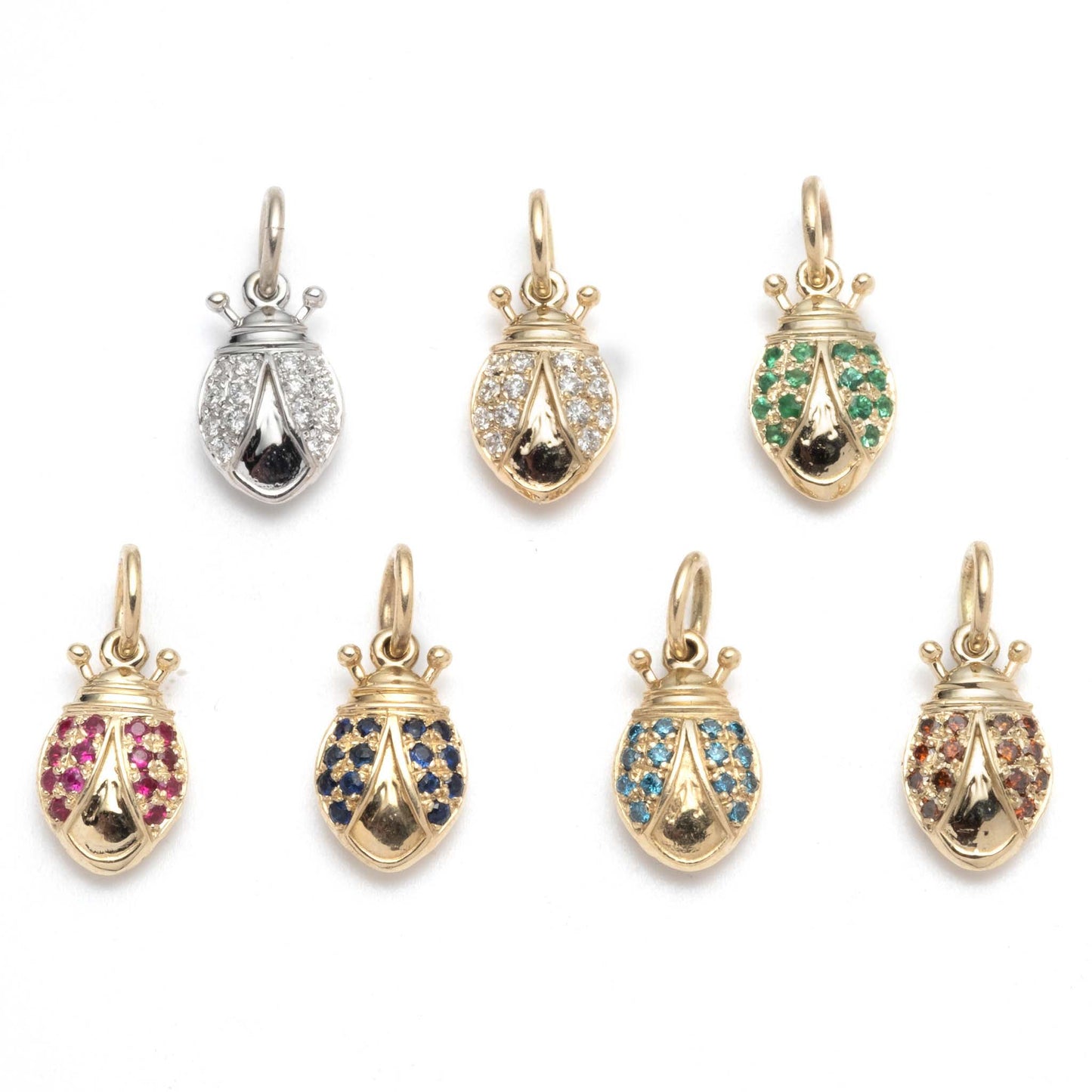 Ladybug Charm in Gold