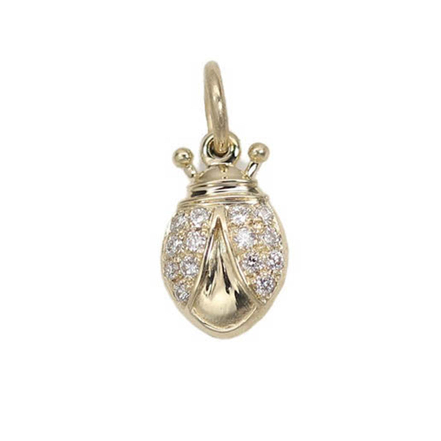 Ladybug Charm in Gold