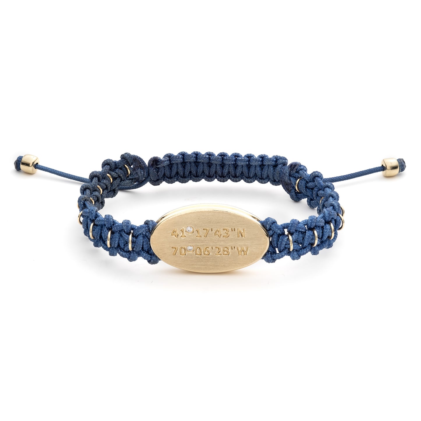 Reversible Nantucket Gold Bracelet