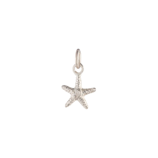 Starfish Charm in Sterling