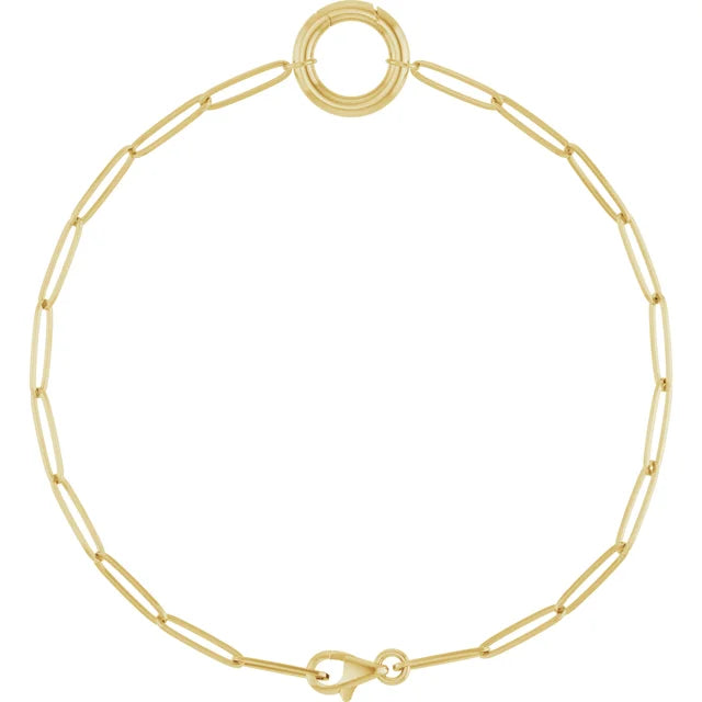 Gold Charm Bracelet