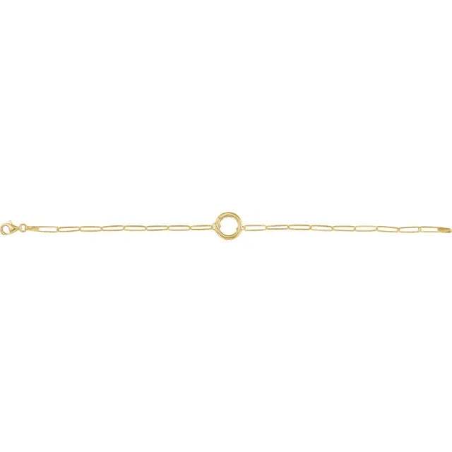 Gold Charm Bracelet