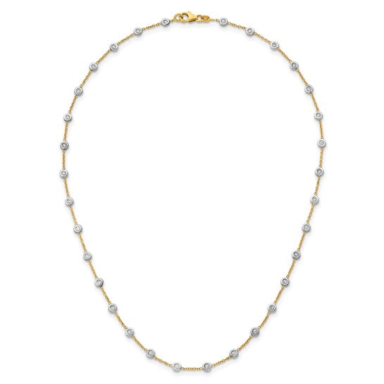 Radiance Diamond Chain in Gold