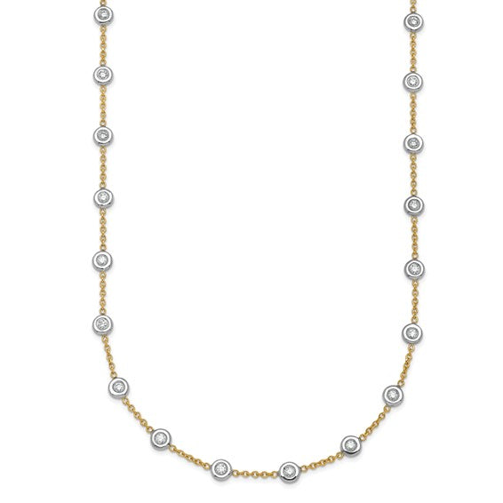 Radiance Diamond Chain in Gold