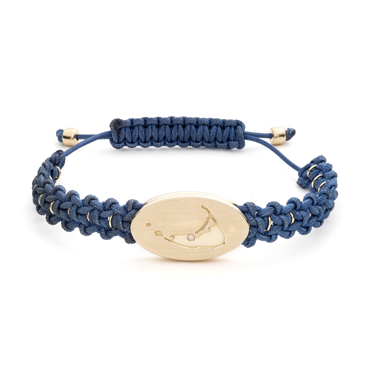 Reversible Nantucket Gold Bracelet