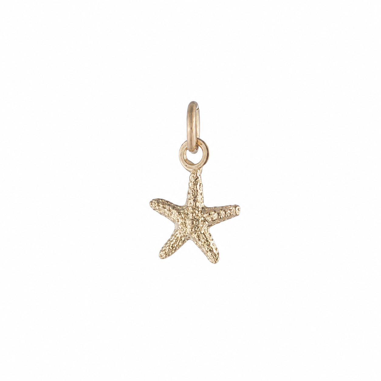 Starfish Charm in Gold