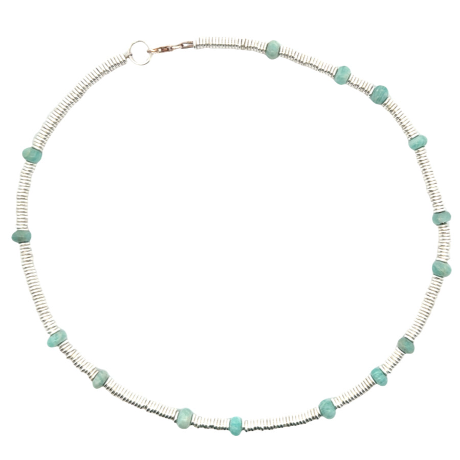Amazonite Beaded Necklace