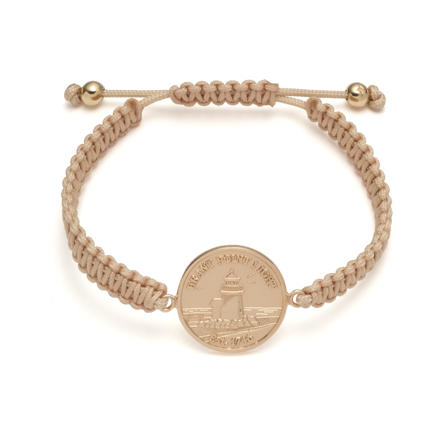 Brant Point Woven Bracelet in Gold