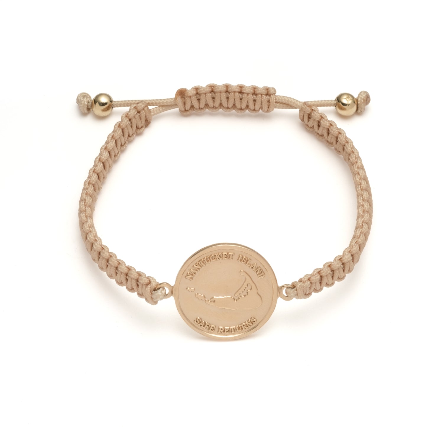 Brant Point Woven Bracelet in Gold