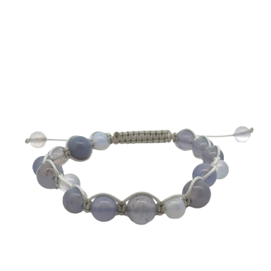 Woven Chalcedony Bracelet