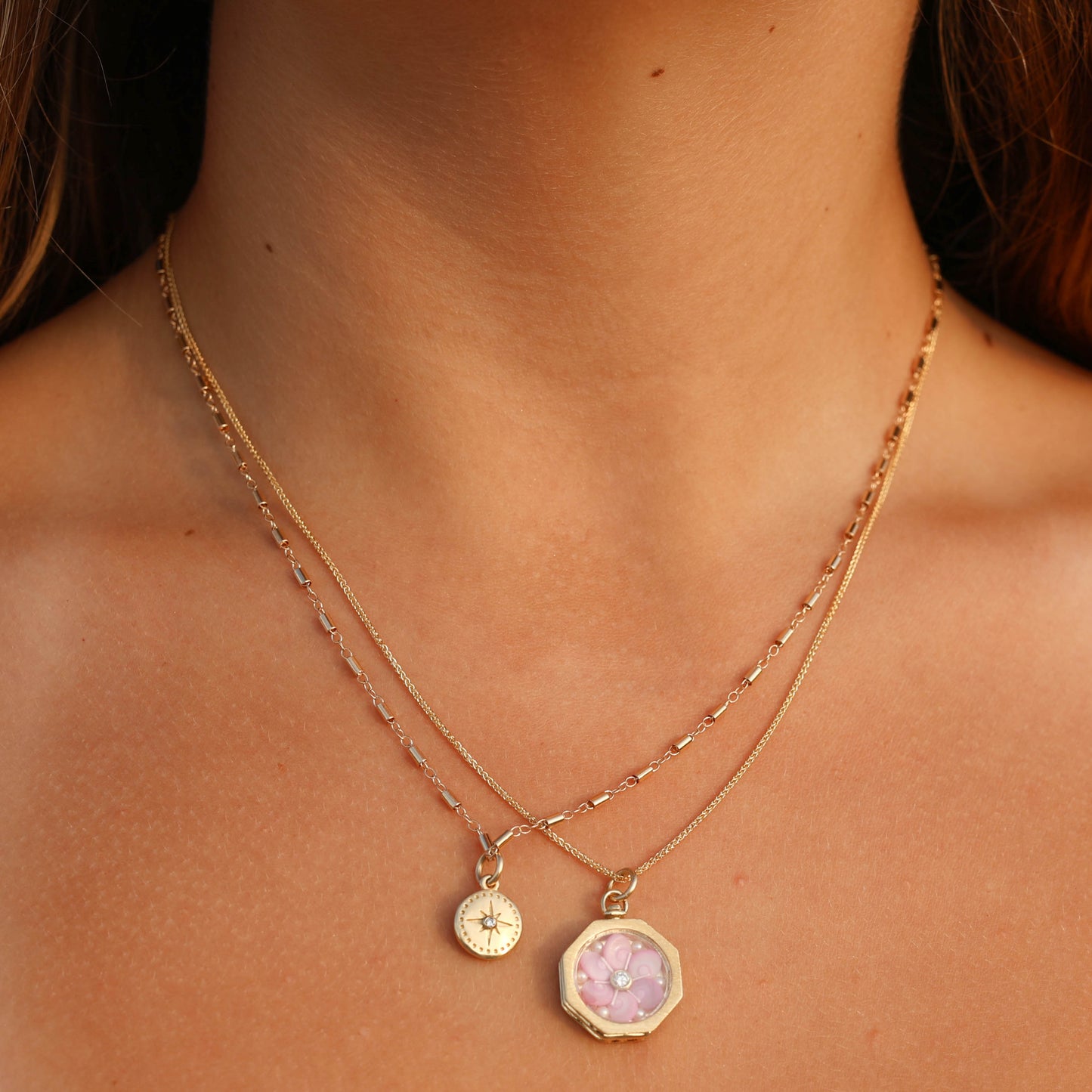 Pink Dawn Sailor's Valentine
