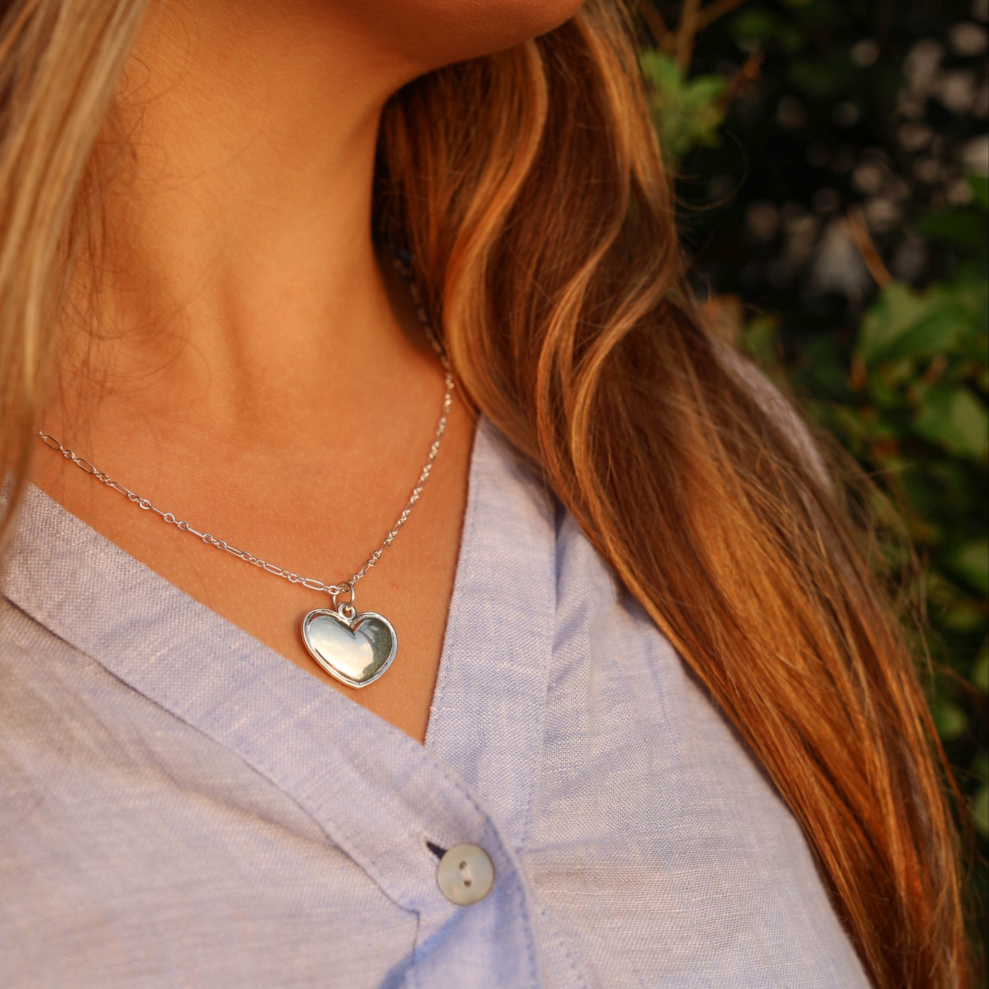 Heart Pendant Sterling Silver