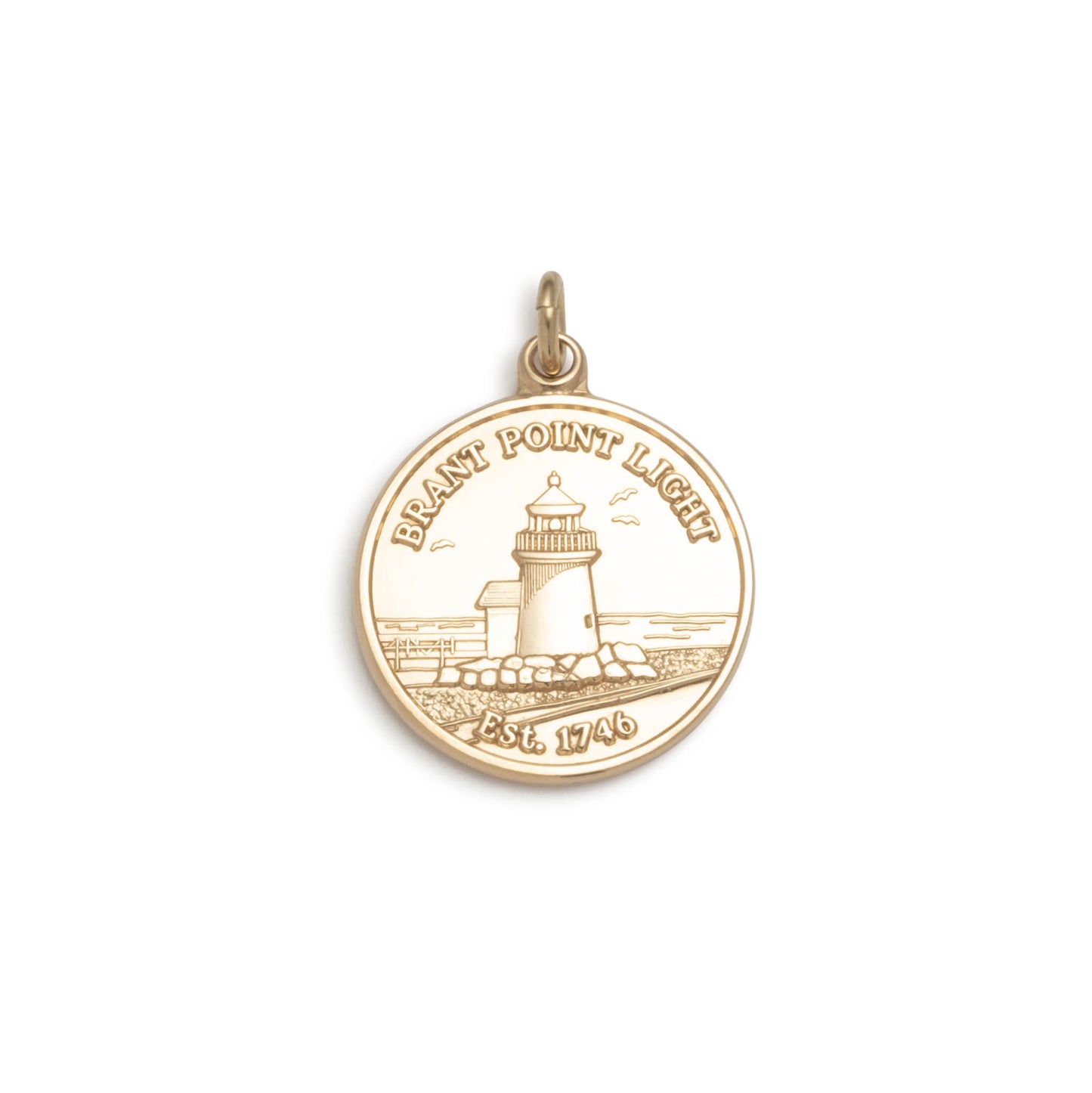 Load image into Gallery viewer, Brant Point Charm in Gold
