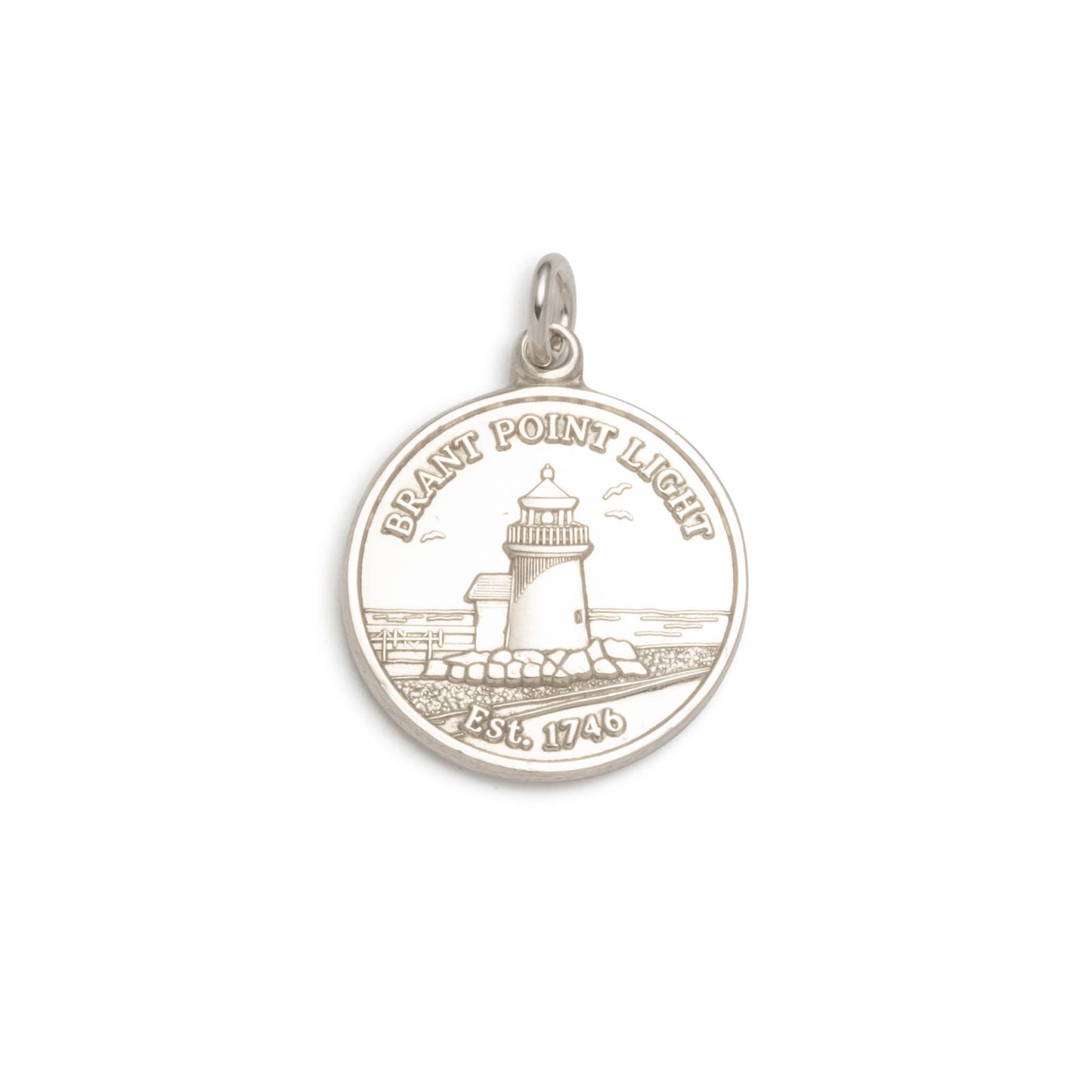 Brant Point Charm in Sterling Silver