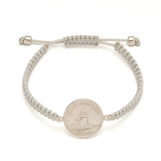 Brant Point Woven Bracelet in Sterling Silver