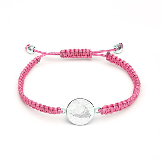 Nantucket Compass Thin Woven Bracelet in Sterling Silver – Melissa