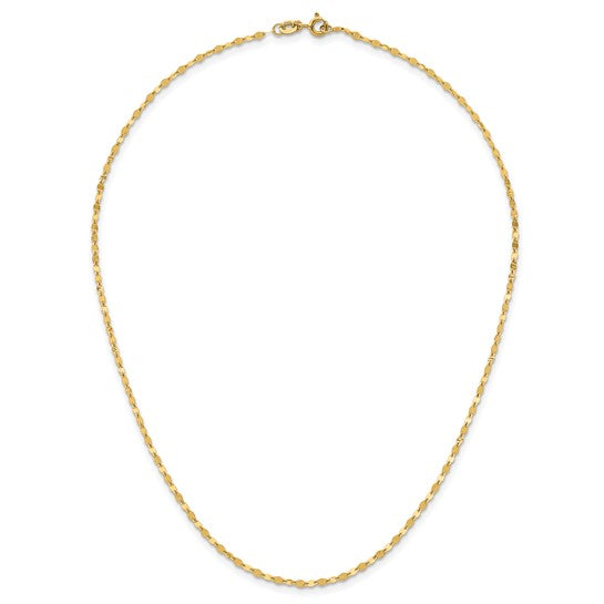 Versatile Fancy Link Chain in Gold
