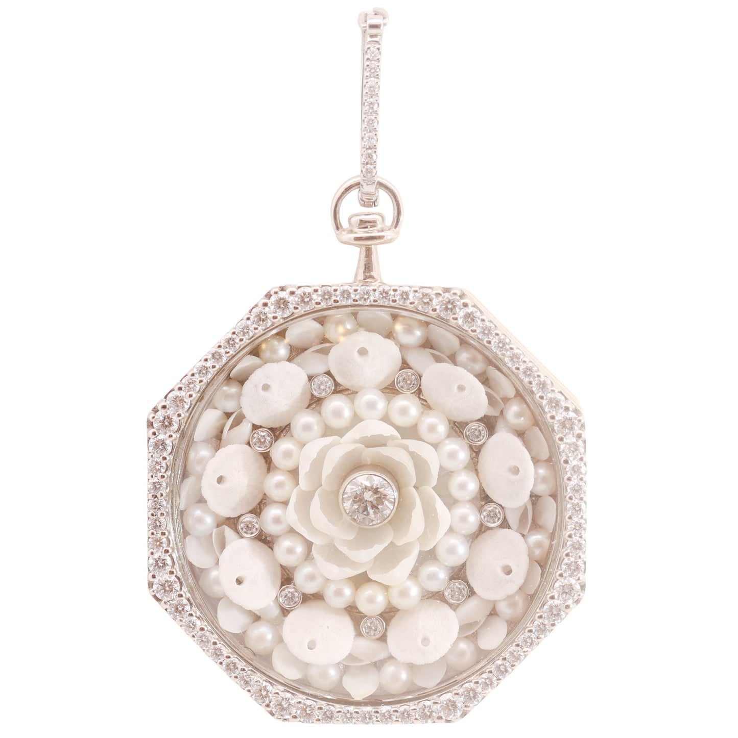Sandy Dream Diamond Framed Sailor's Valentine
