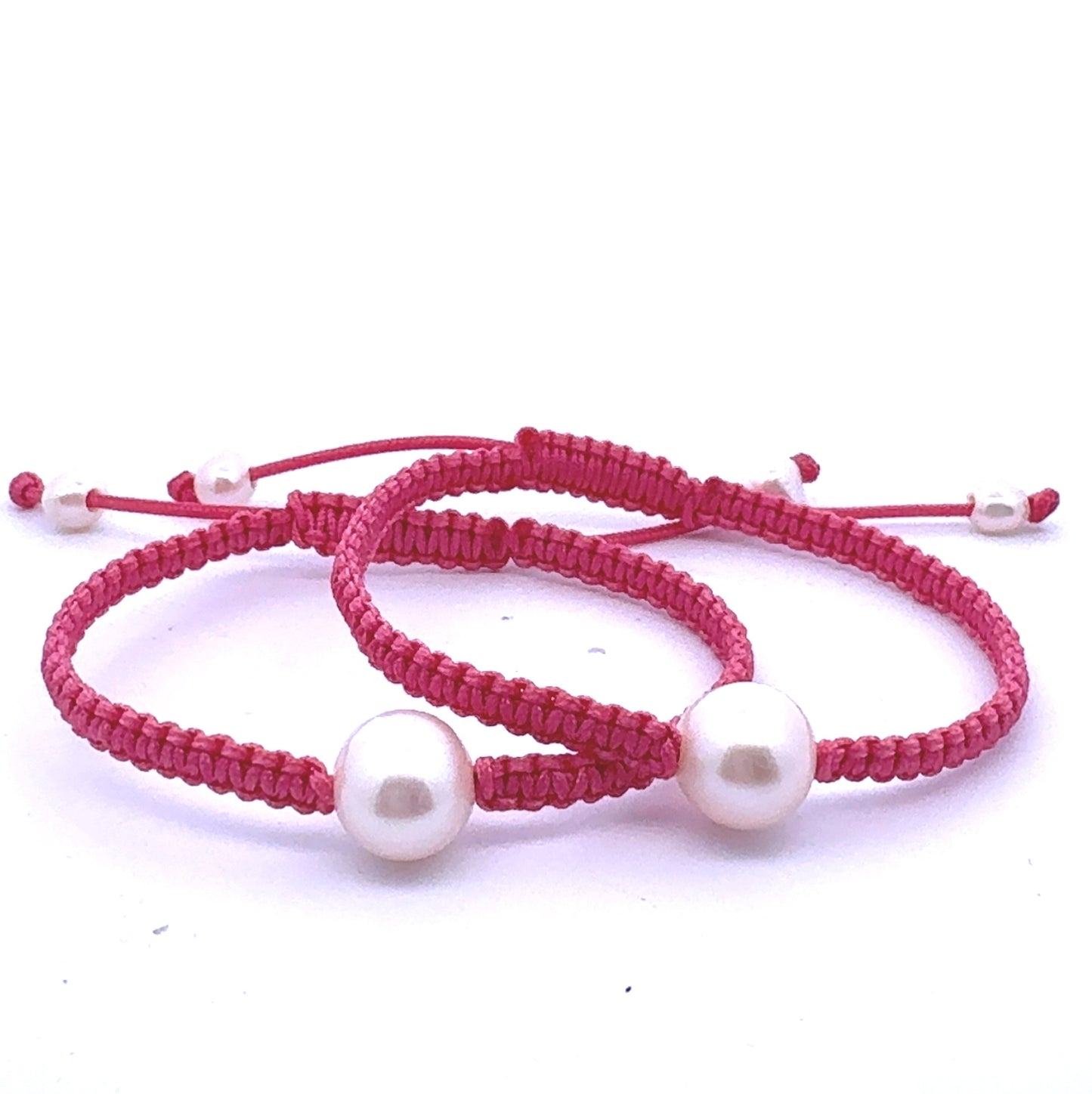 Freshwater Pearl Woven Bracelets