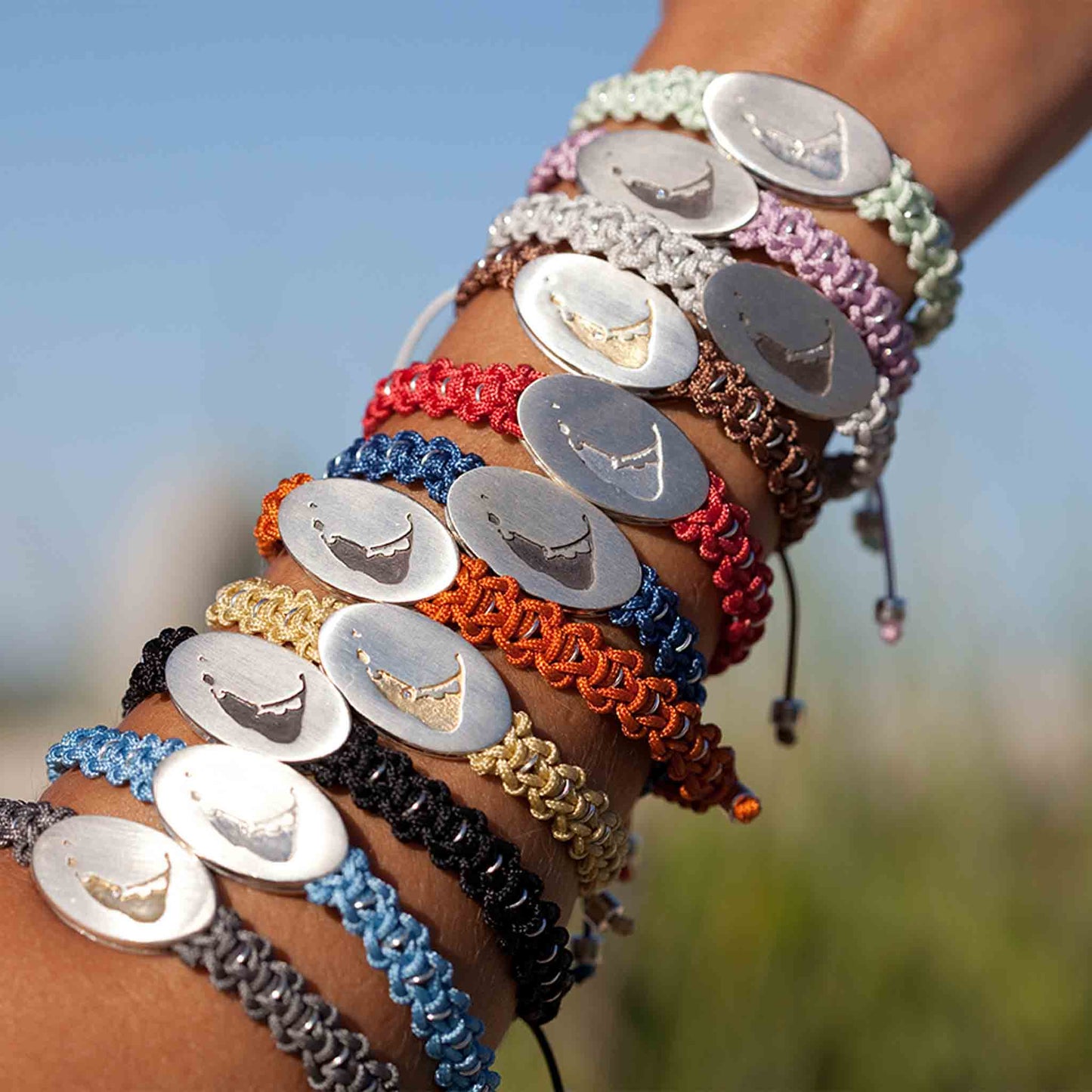 Nantucket Navigation Bracelet in Sterling Silver