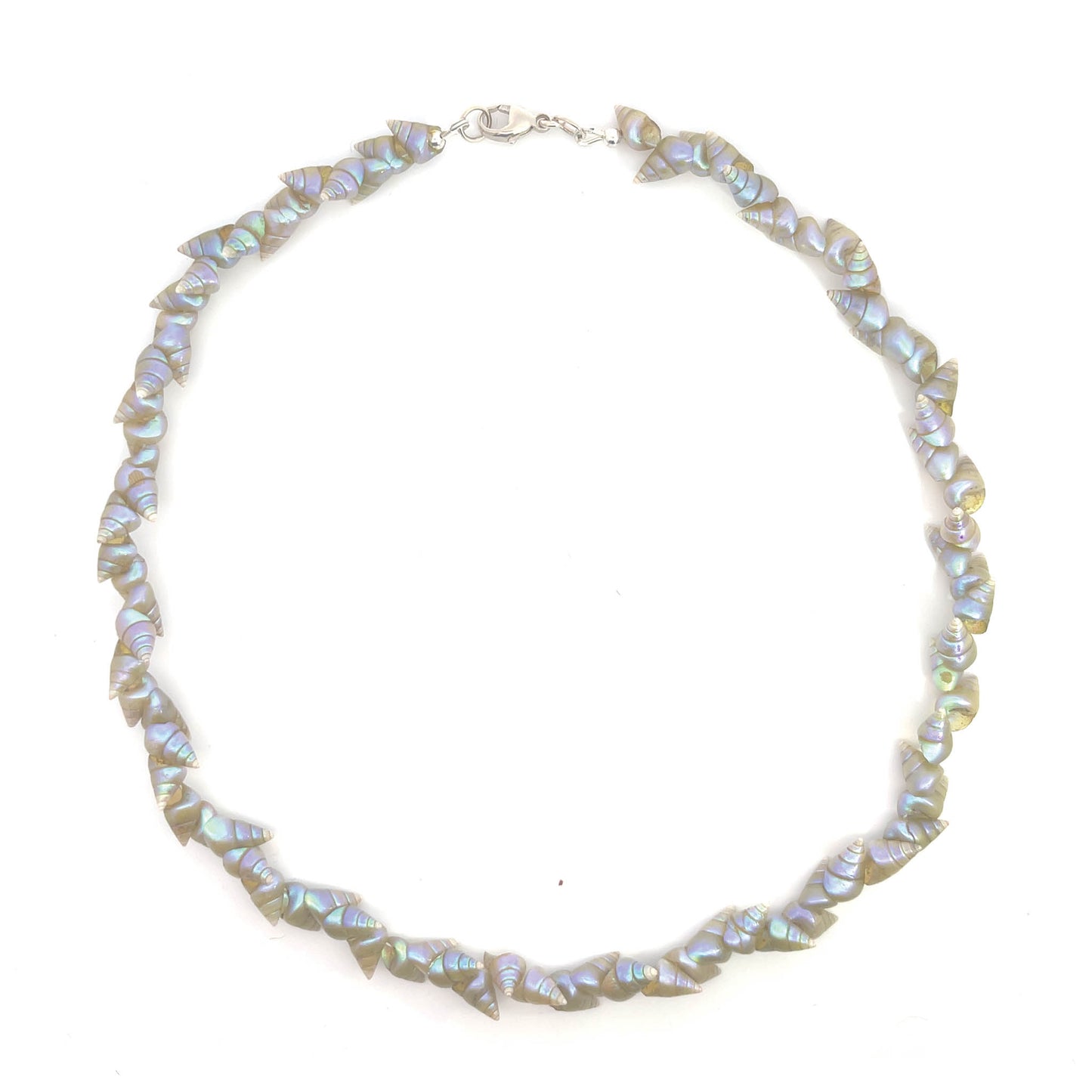 Load image into Gallery viewer, Shell Necklace in Sterling

