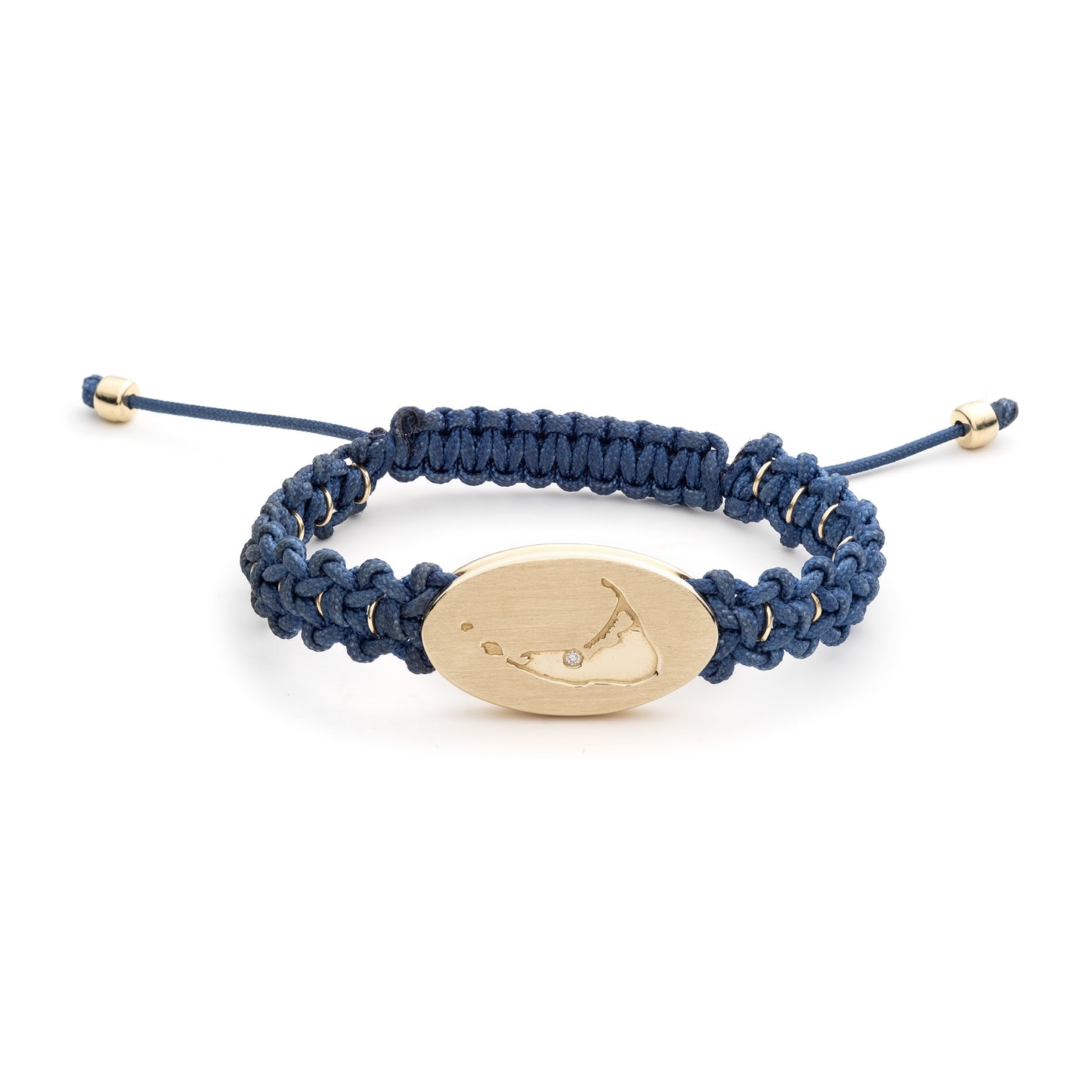 Reversible Nantucket Gold Bracelet
