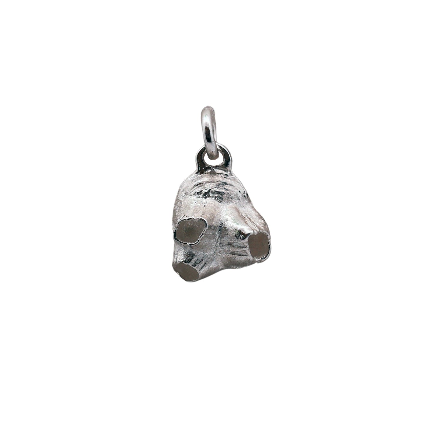 Barnacles and Shell Charm in Sterling