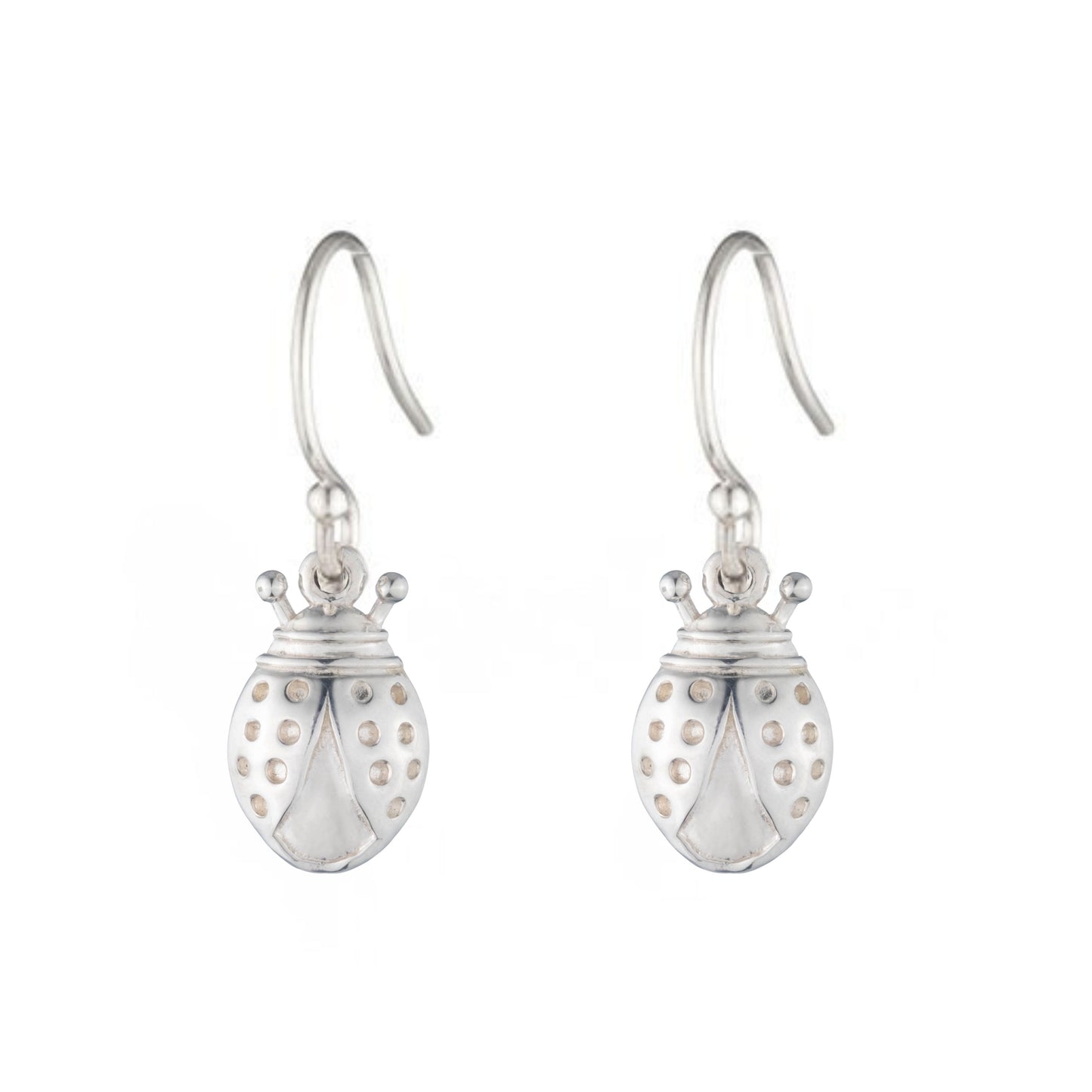 Ladybug Dangle Earrings