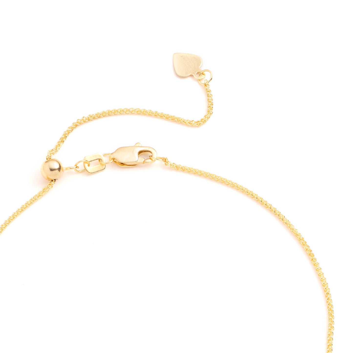 Versatile Wheat Chain in Gold