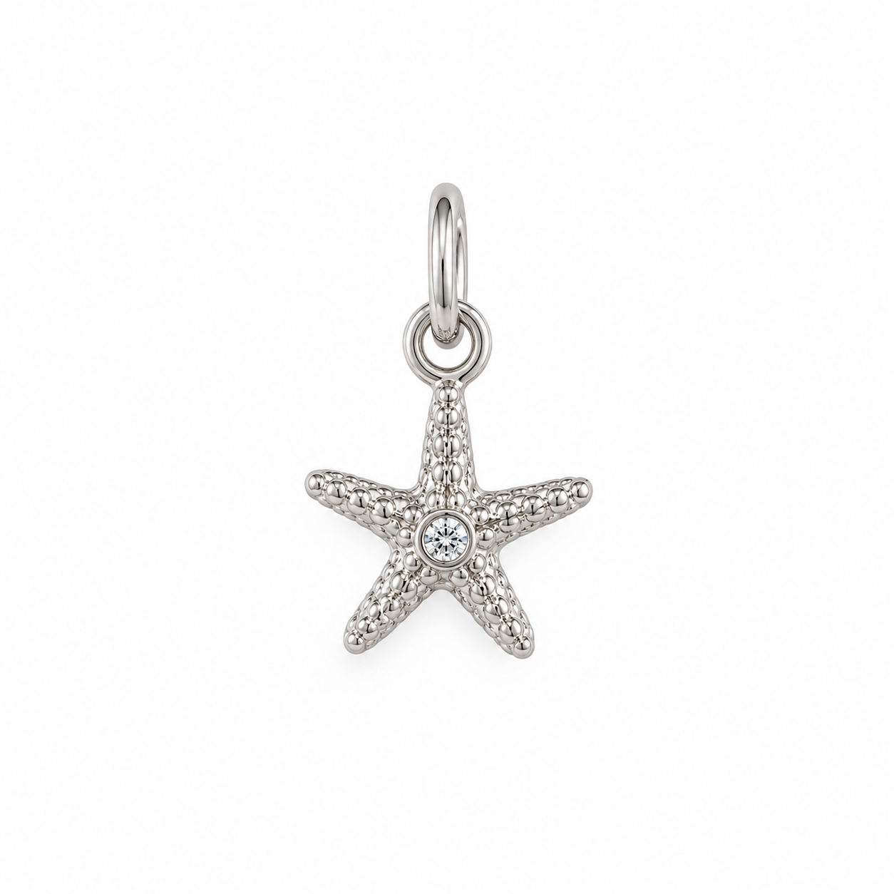 Starfish Charm in Gold