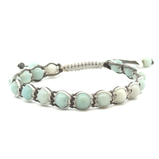 Woven Stone Bracelet