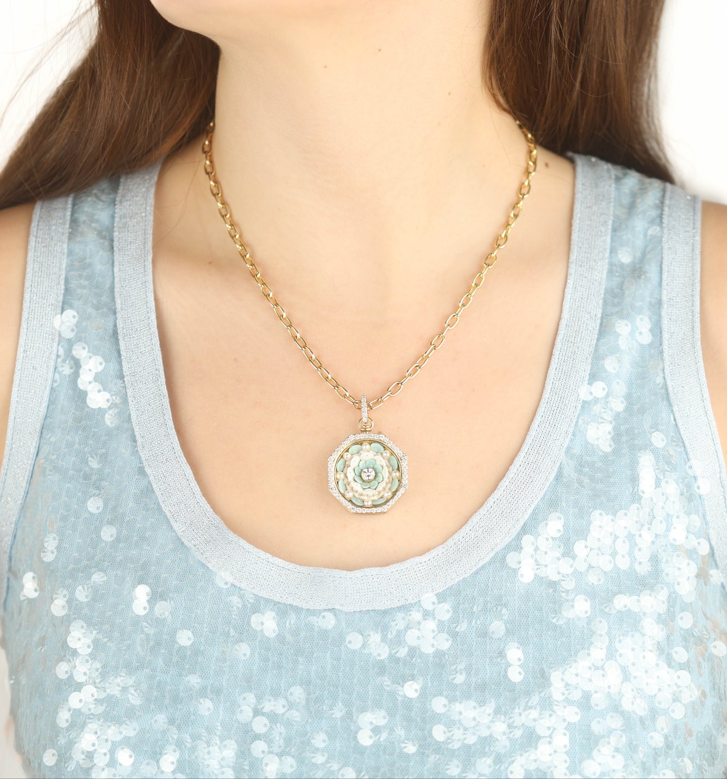 Solid Oval Link Chain