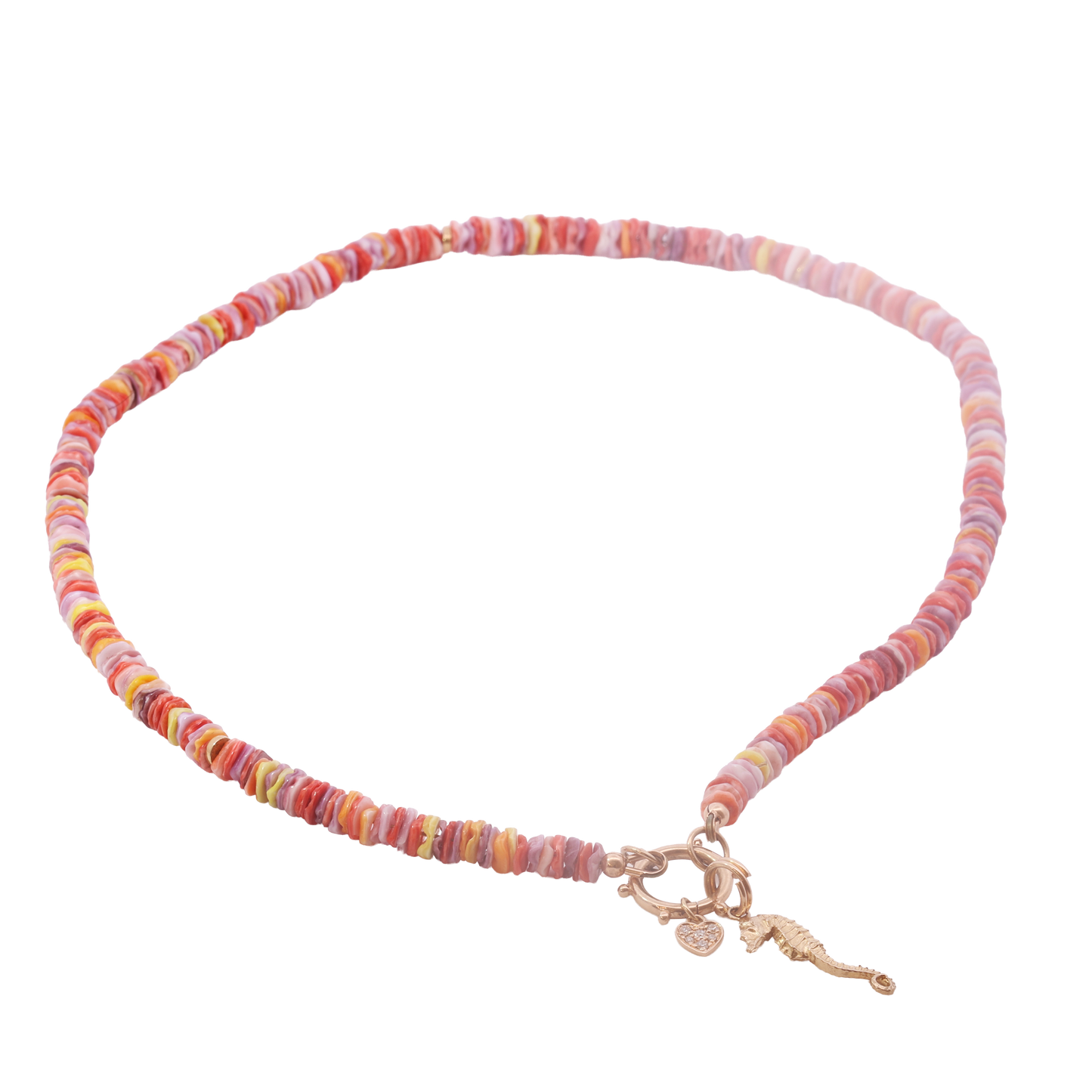 Coastal Charm Necklace in Gold