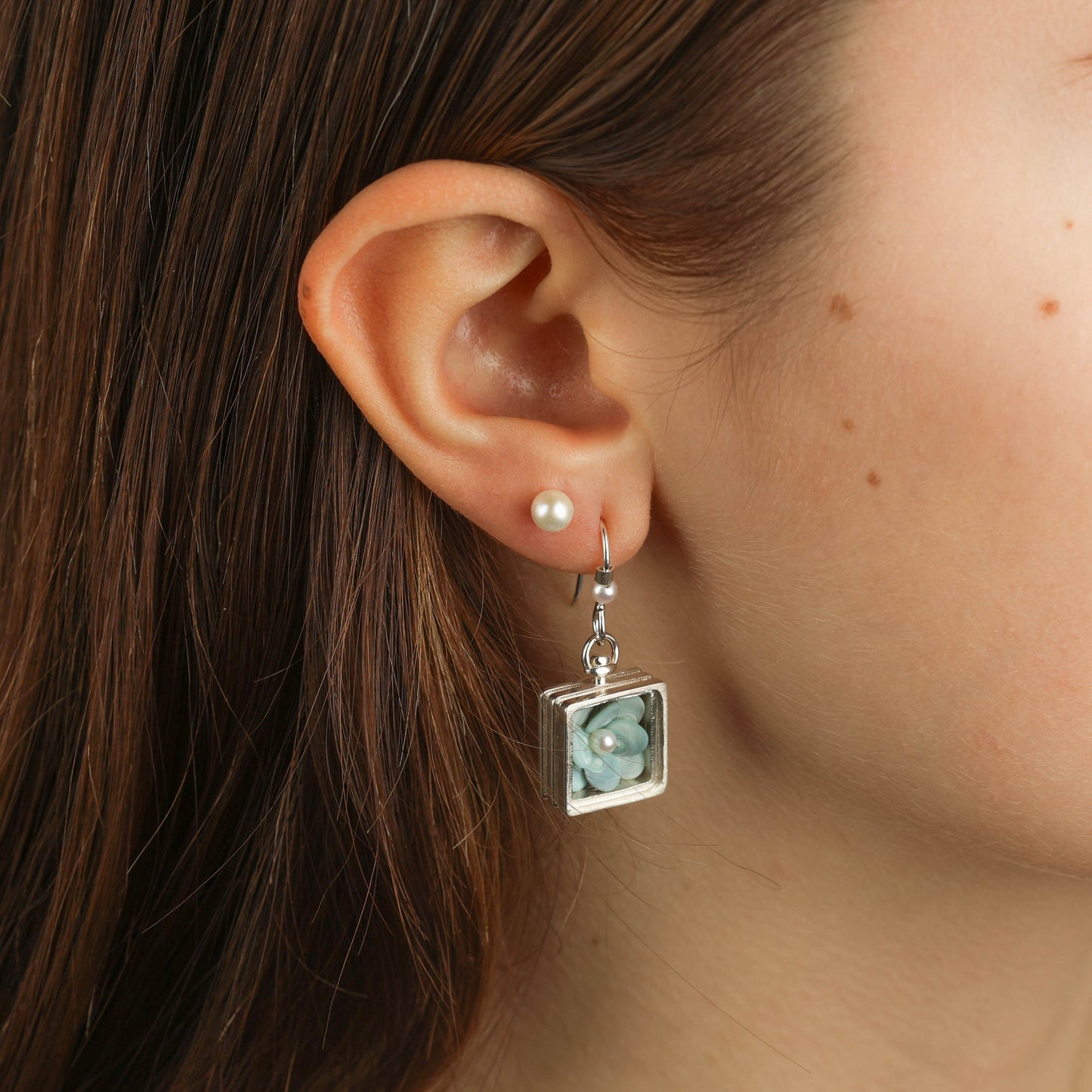 Ocean Pearl Collector's Box Earrings