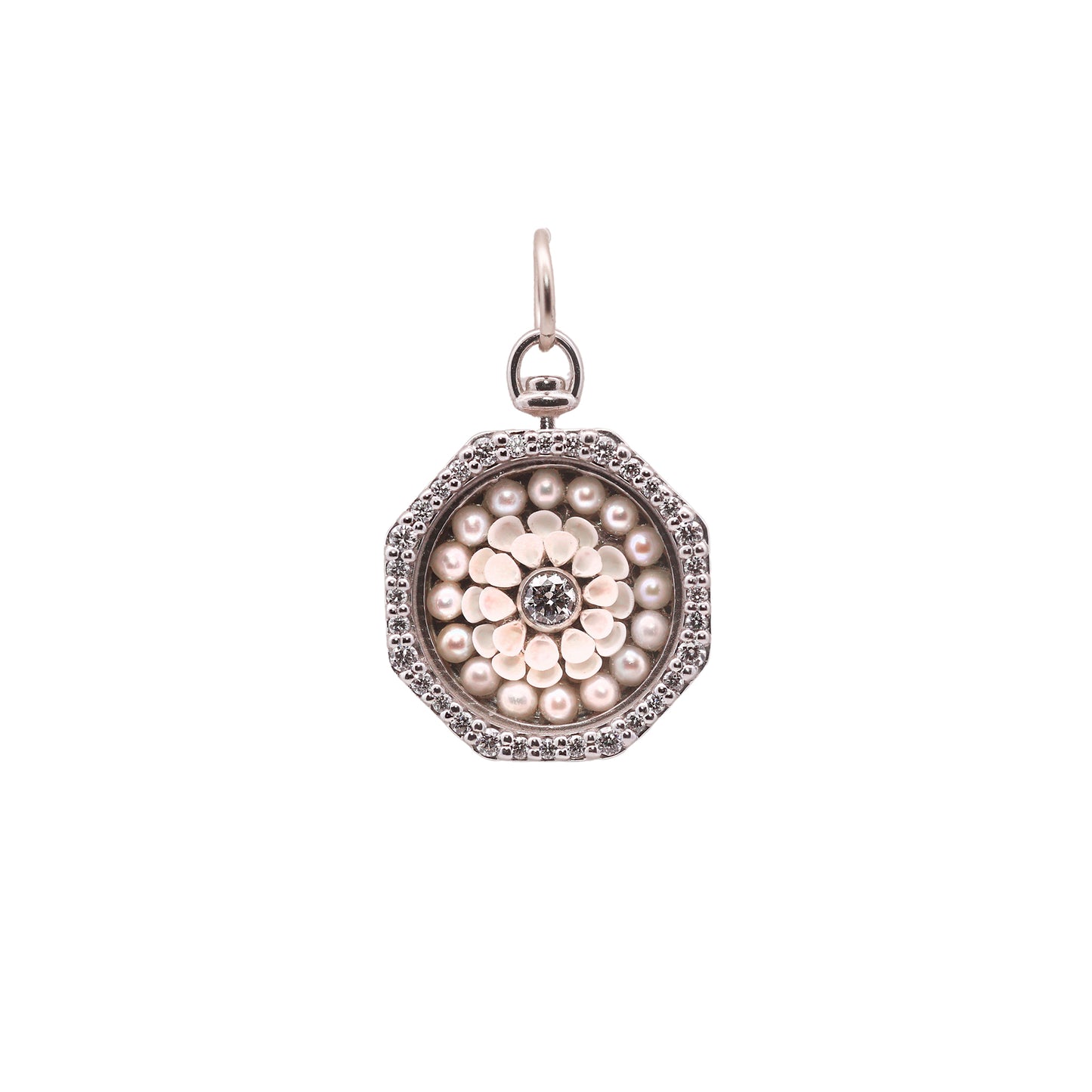 Moonlight Diamond Framed Sailor's Valentine