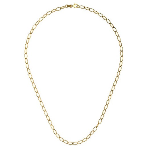 Solid Oval Link Chain (CH111)