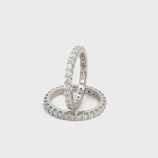 Eternity Platinum Diamond Ring