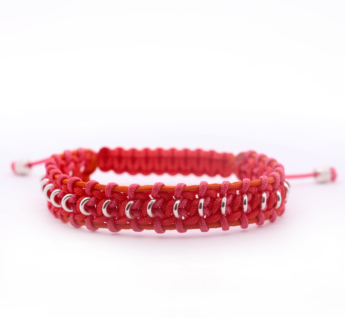 Sunset Woven & Metal Bracelet in Sterling Silver